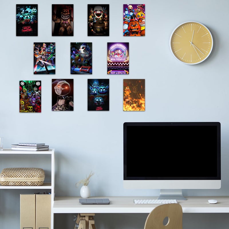 Pounchi Horror Game Poster Wall Collage Set (50 Pcs 4 x 6 Inch with Glue Dots) HD Aesthetic Posters Prints of Video Game Artworks Perfect for Gifts and Decorations - Image 4