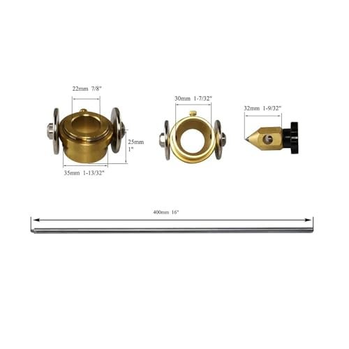 RIVERWELD SG-55 AG-60 Plasma Cutter Cutting Torch Circinus Roller Guide Wheel Compass - Image 2