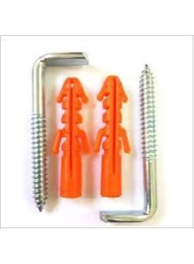 ABBASALI Water Heater Screw Set With Nylone Plug - Image 1