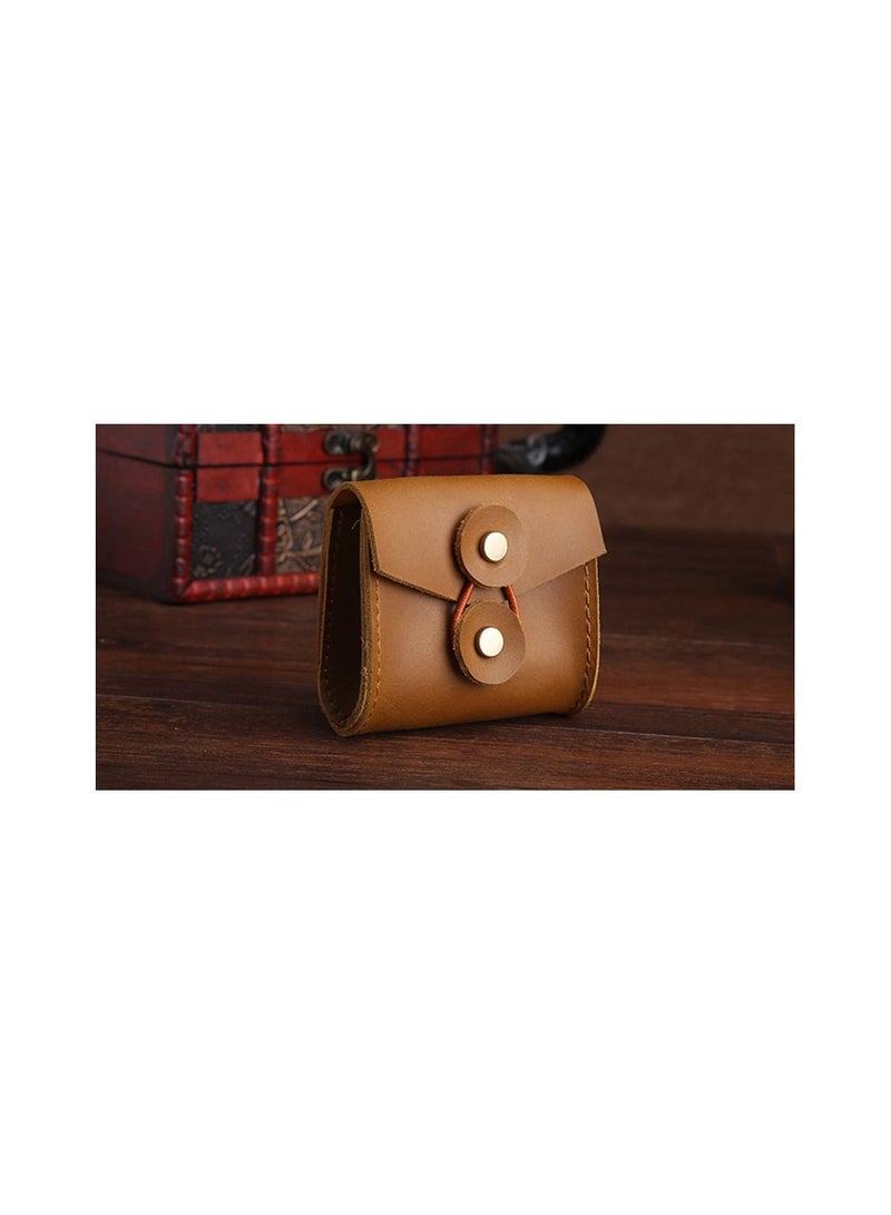 New Sundries Travel Organizer Case Charging Case Coin purse portable leather bag - Image 1