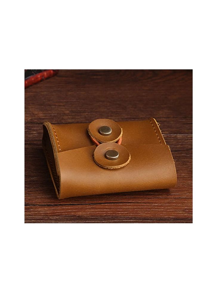 New Sundries Travel Organizer Case Charging Case Coin purse portable leather bag - Image 3