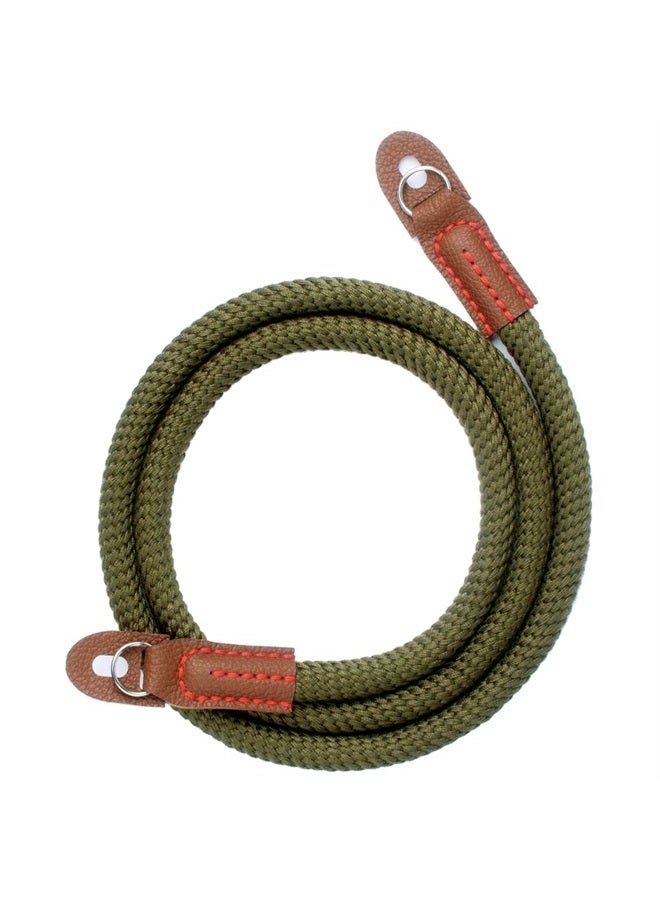 VKO Camera Strap, Camera Rope Strap Neck Shoulder Strap Compatible with Sony Canon Nikon Fuji Mirrorless DSLR SLR Camera 100cm Green - Image 1