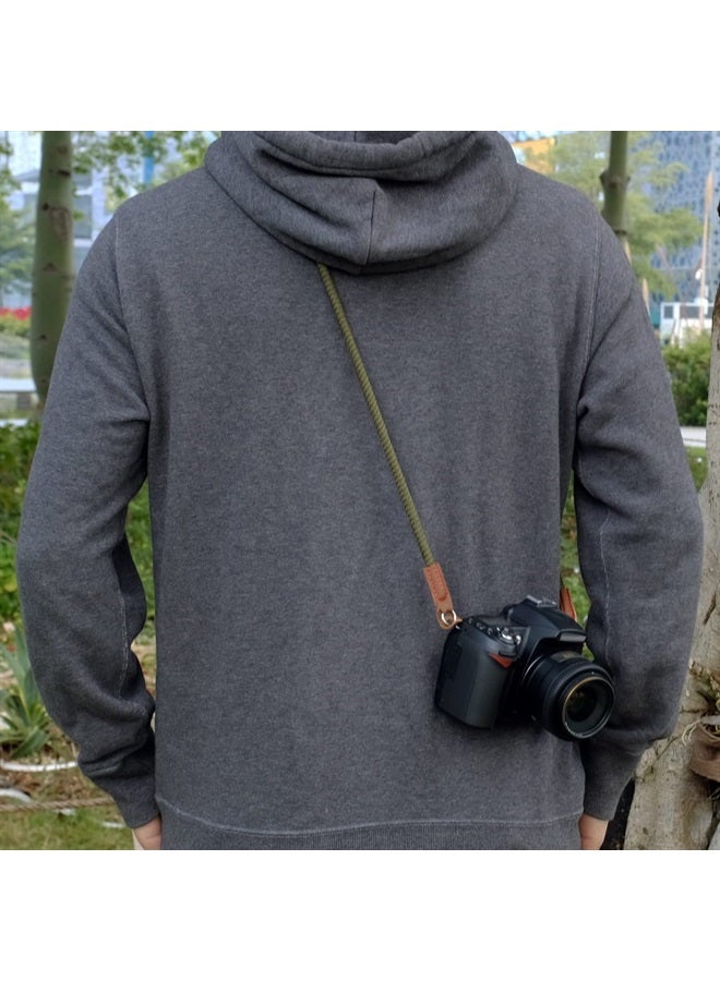 VKO Camera Strap, Camera Rope Strap Neck Shoulder Strap Compatible with Sony Canon Nikon Fuji Mirrorless DSLR SLR Camera 100cm Green - Image 4