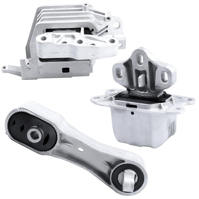 3Pcs Engine Motor Transmission Mount Set 10122 10126 10139 Fit For 20142022 Mini Cooper 20162022 Cooper Clubman 1722 Cooper Countryman 15L L3 20L L4 Engine Mount Replace A70061 A70062 A70063