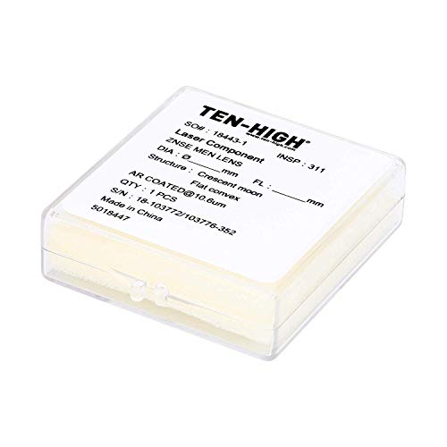 TEN-HIGH 18mm CO2 Laser Lens 4"- ZnSe Focal Mirror for Engraving & Cutting Machine, FL101.6mm - Image 3