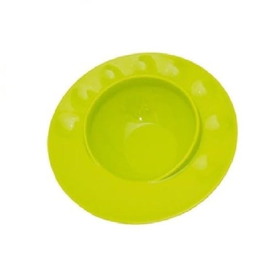 VEDHAK Plastic Panipuri Plate for Homes, Offices, Outdoor Use, Picnics and Serving Chat Food-Grade Plastic Dish - Multicolor.(4 pcs- 1Set) - Image 5
