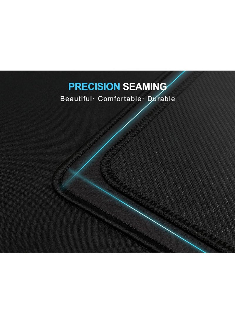 Rock Pow - Large Gaming Mouse Pad 900*400mm Size Long Mousepad Extended Cloth Mouse Pad/Desk Mat with Stitched Edges for Gamer Office Home - Image 1
