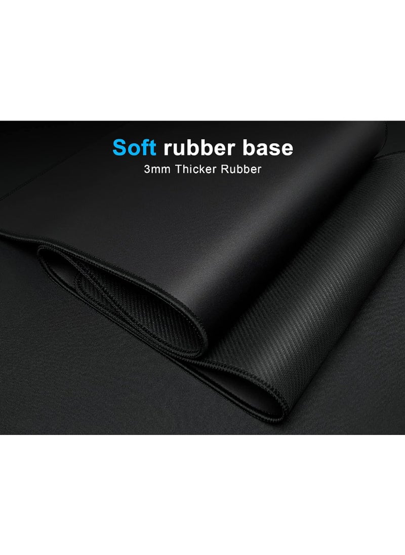 Rock Pow - Large Gaming Mouse Pad 900*400mm Size Long Mousepad Extended Cloth Mouse Pad/Desk Mat with Stitched Edges for Gamer Office Home - Image 1