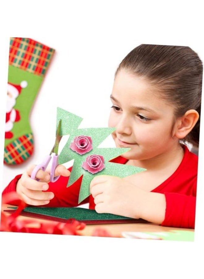 3A Glitter EVA Foam Paper for Crafts, Multicolor - 10 Pieces - Image 3