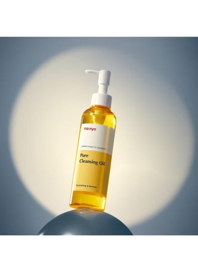 MA:NYO - Pure Cleansing Oil Korean Facial Cleanser, Blackhead Melting, Daily Makeup Removal with Argan Oil, for Women Korean Skin care 6.7 fl oz (1 Pack) - Image 1