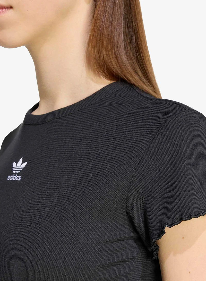 adidas Originals Essentials Scalloped Edge Baby T-Shirt