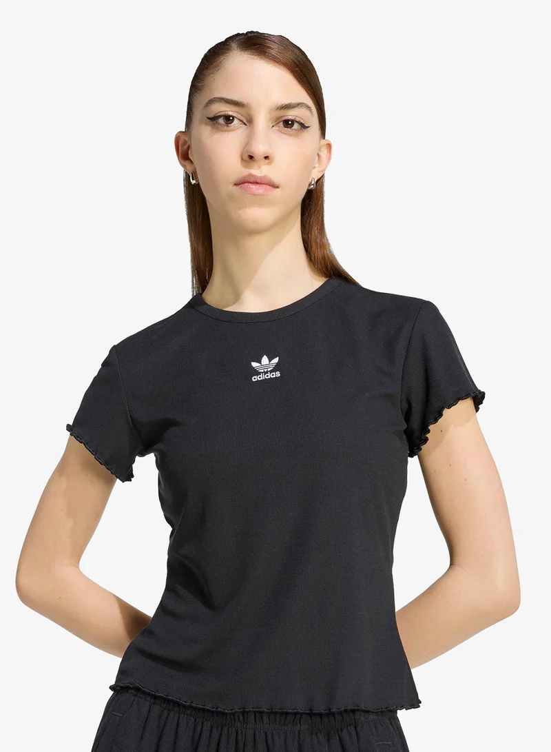 adidas Originals Essentials Scalloped Edge Baby T-Shirt