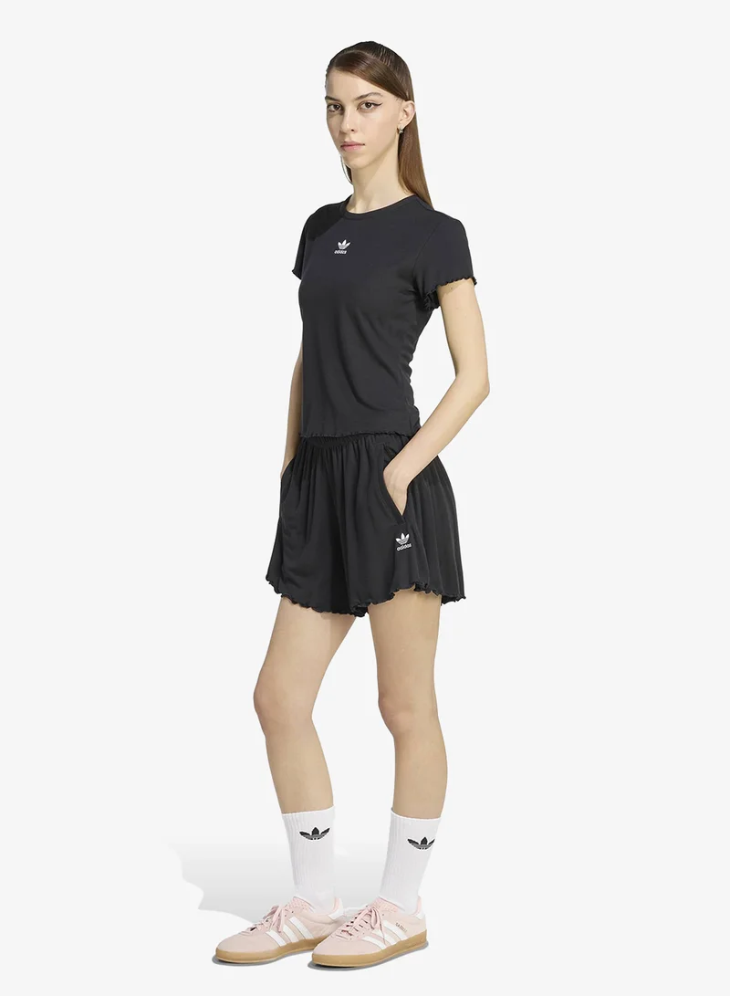adidas Originals Essentials Scalloped Edge Baby T-Shirt