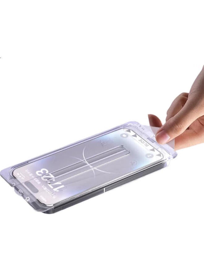 Shangsu Apple 15 Tempered Glass Screen Protector For Iphone 15, Dust-free Warehouse, High Definition, Anti-drop, Anti-fingerprint, -proof, Full Coverage, High Transparency, Two Pieces Pack - Image 3