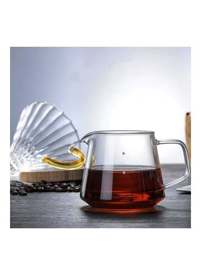 شو وو صب على صانعة القهوة واضحة 600 مل - Image 2