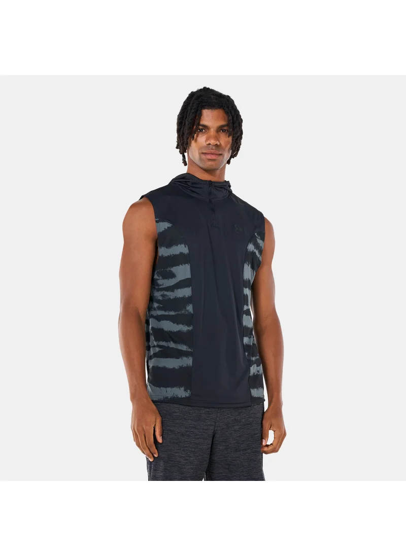 UNDER ARMOUR Men's Baseline Sleeveless Hoodie