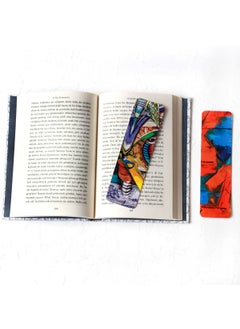 Bimotif Abstract themed bookmark set 2 pieces  - Image 1
