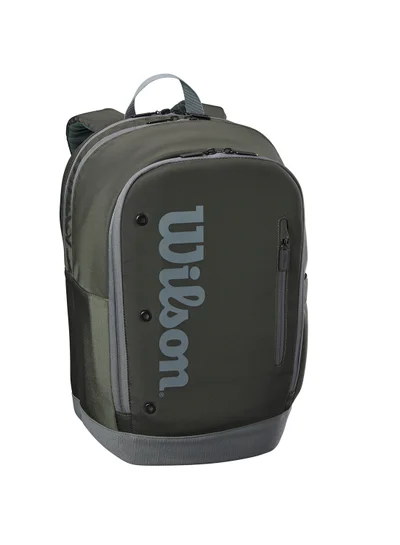 Wilson Tour Tennis Backpack, Green, Adults Holds up to 2 Rackets