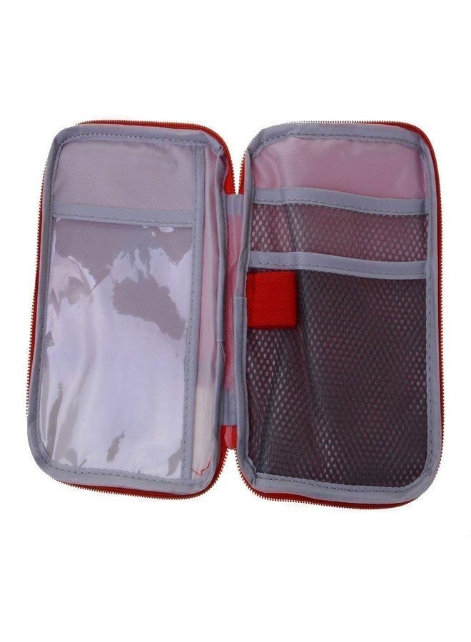 KPS حقيبة سفر صغيرة متعددة الاستخدامات من كي بي إس، حقيبة إسعافات أولية صغيرة الحجم، حقيبة تخزين أدوية - Image 4