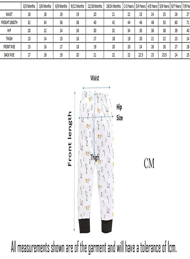 DADDY - G® Cotton Track Pants, Lowers, Pajama for Kids Infants & Toddler - Lowers/Joggers for Boys and Girls (4-5 Years, Baby BOY Print) - Image 5