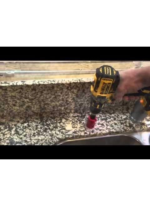 EXCEL IMPEX - Excel Impex Metal Bond Diamond Core Bit M10 Inner Thread 32 mm Dia with drill attachment adapter for marble granite concrete ceramic tiles - Image 1