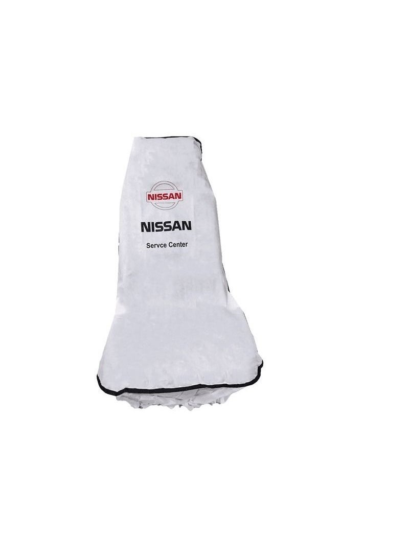Nissan NISSA Car Seat Cover, Universal Car Seat Dust Dirt Protection Cover, Extra Protection For Your Seat 2/pcs Set  - Image 3