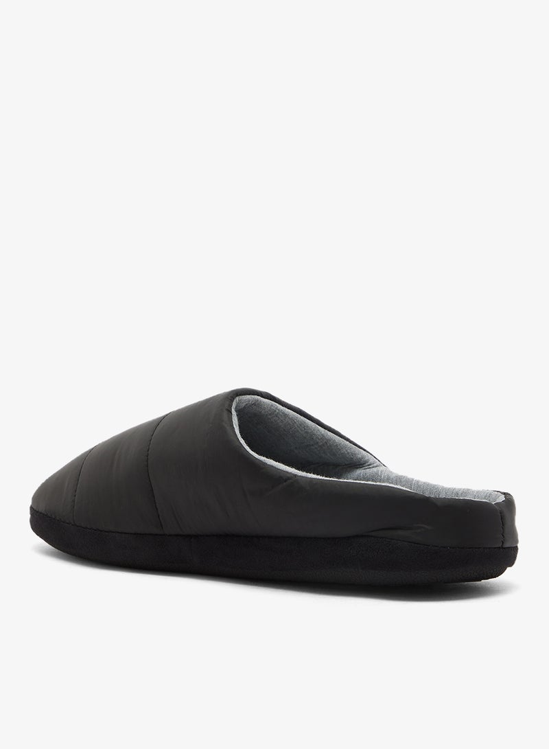 BRAVE SOUL MENS PADDED SHINE SLIPPERS - Image 2