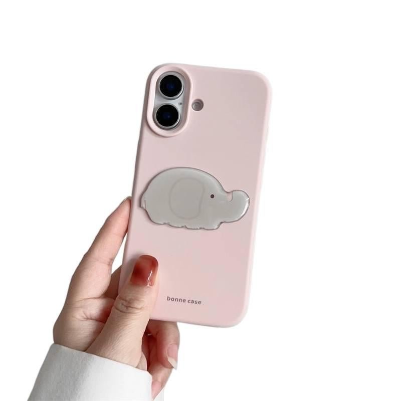 غطاء واقي، وردي، مقاوم للصدمات لـ iPhone 14 / 14 Plus / 14 Pro / 14 Pro Max، حماية من السقوط باللون الوردي للاستخدام الداخلي للرحلات اليومية للحمل اليومي - Image 3