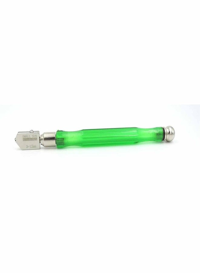 UPTODATETOOLS أداة قطع الزجاج/الزيت الصغيرة من نوع عجلة الشمس من UPTODATETOOLS، تصميم ممتاز واحترافي، هيكل متين ومريح، لون أخضر عشبي شفاف، قطر القطع من 3 مم إلى 12 مم - Image 2