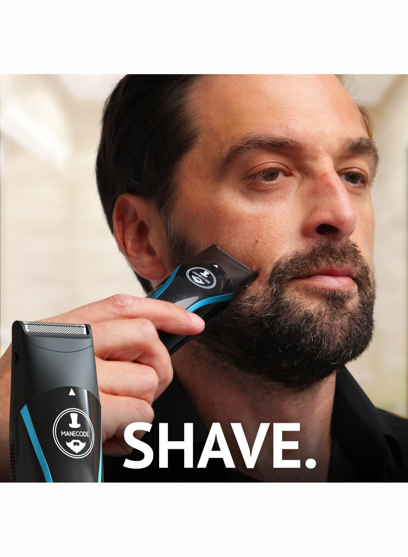 Generic 11-in-1 Men's Beard and Mustache Electric Trimmer Kit, Cordless Body and Nose Hair Razors, Set of Beard Clippers, USB Rechargeable Battery, Shaver for Men, Lifetime Self-Sharp Blades  - Image 5