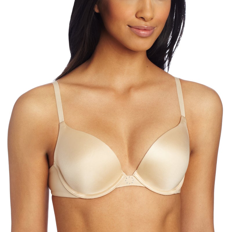Maidenform Women's Maidenform Women's Custom Lift Tailored Satin Demi Bra #9729, Latte Lift, 32A