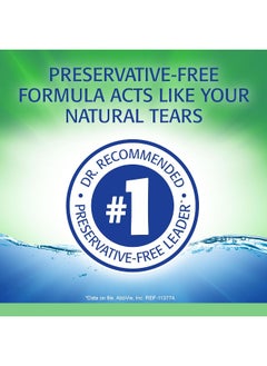 REFRESH Plus Lubricant Eye Drops, Preservative-Free, 0.01 Fl Oz Single-Use Containers, 50 Count, Packaging May Vary  - Image 4