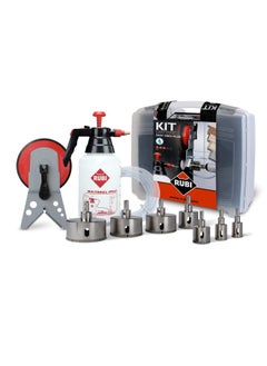 50937 Wet Easy Gres Diamond Drill Bits and Accessories Set of 7
