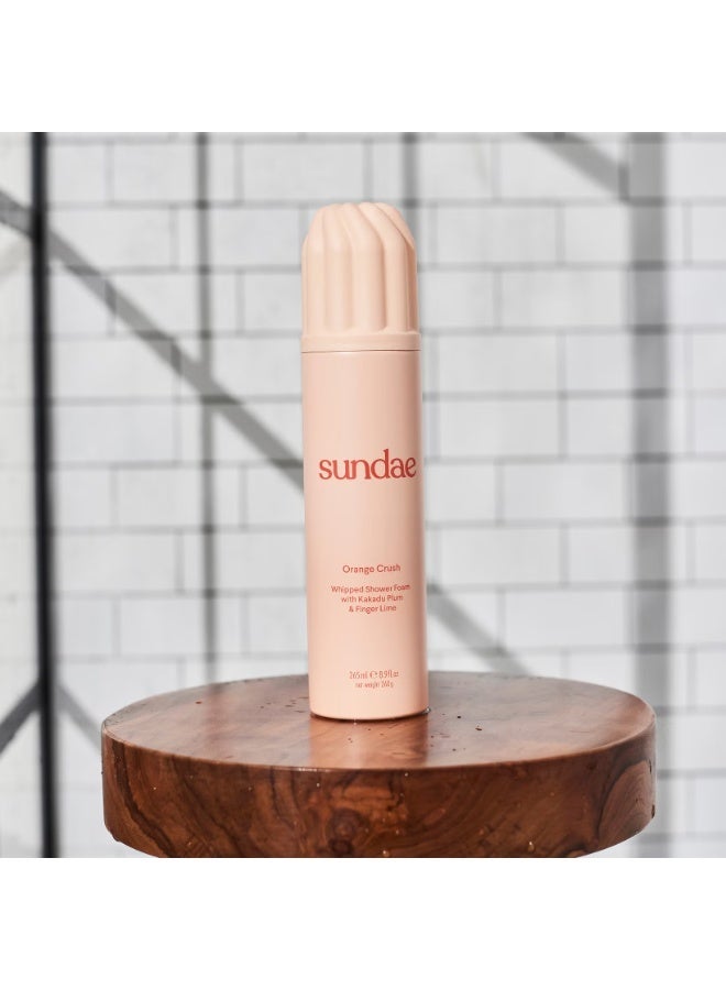 سنداي رغوة الاستحمام المخفوقة بنكهة البرتقال من SUNDAE، 260 مل - Image 1