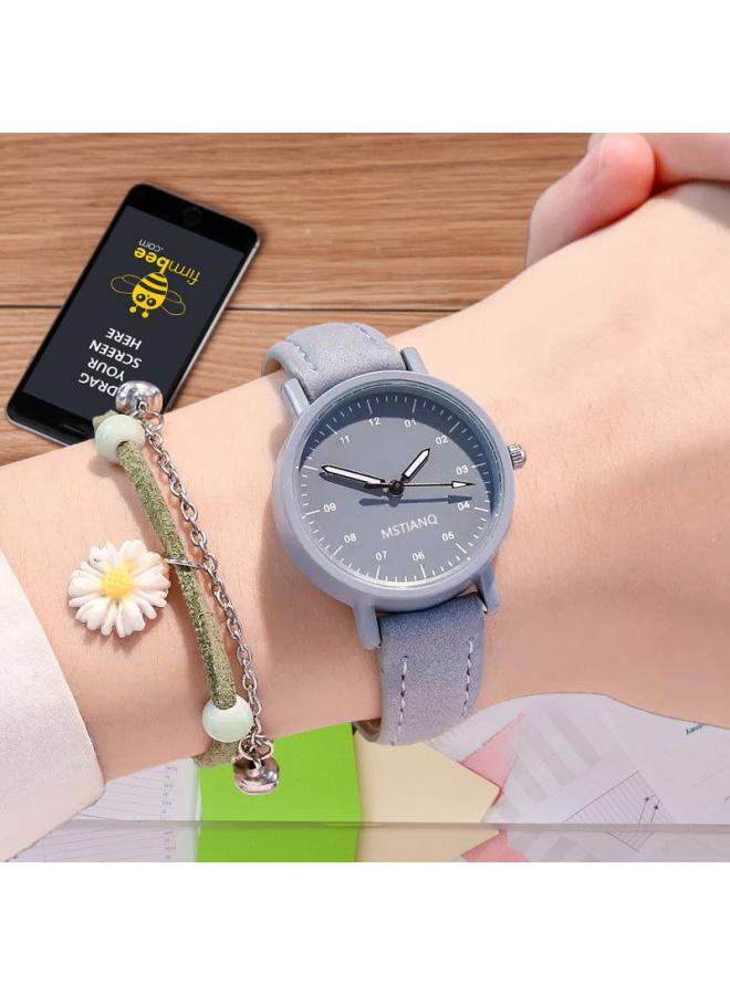 Korean Style Simple Elegant Style Girl's Middle School Girl's Fresh Style Antique Mori Style Lady's Antique Style Watch 