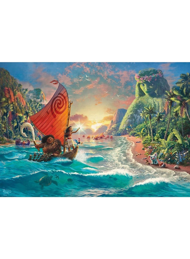 1000 قطعة أحجية | لعبة أحجية عالية الجودة بموضوع مغامرات خيالية، بموضوع عطلة - مناسبة للترفيه العائلي / هدية تذكارية للصداقة - Image 1