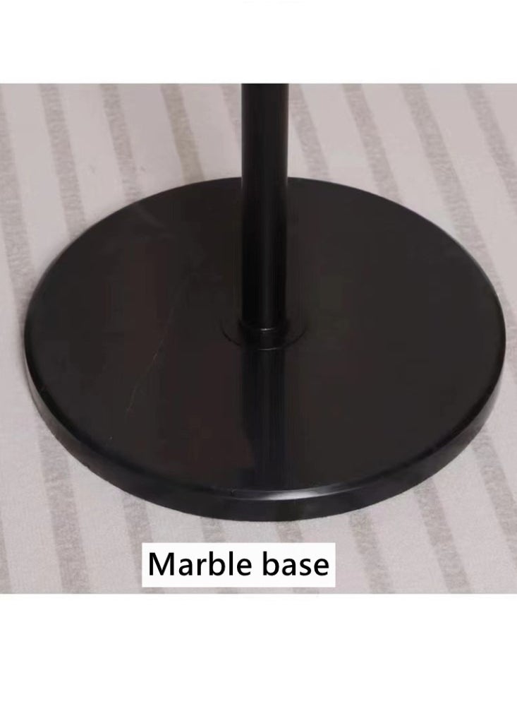 1-Piece Coffee Table With Lamp Sofa Table Bedroom Side Table Brown/Black 29x155 Centimeter