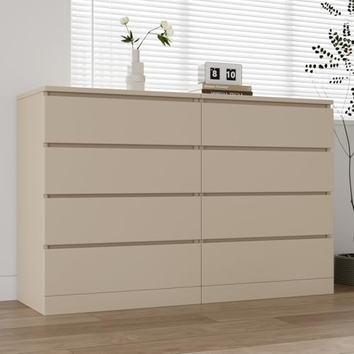 VaryPaper 15.7''x78.7'' Matte Beige Brown Wallpaper Peel and Stick Light Brown Contact Paper for Walls Removable Waterproof Kitchen Cabinet Vinyl Wrap Self Adhesive Wall Paper for Bedroom Bathroom - Image 3