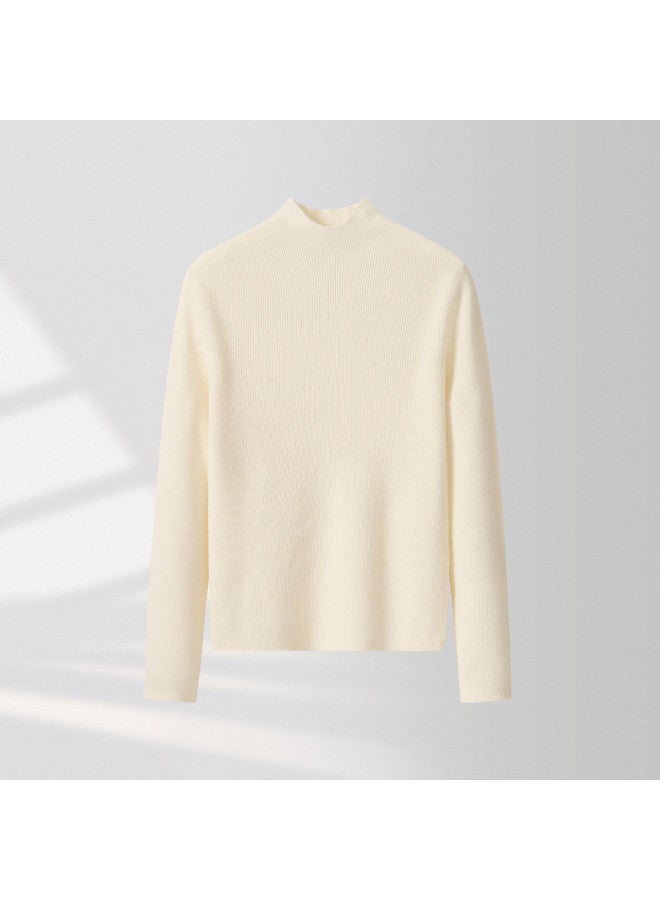 Fapai Skin-friendly, Warm, Easy-care, Versatile Basic Fashionable Inner Wear Wool Sweater - Image 4