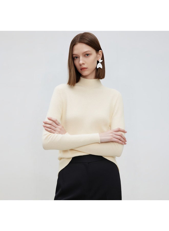 Fapai Skin-friendly, Warm, Easy-care, Versatile Basic Fashionable Inner Wear Wool Sweater - Image 3