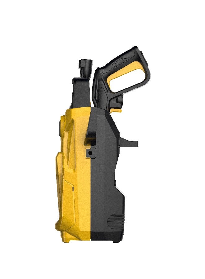 Noon East 1400W High Pressure Portable Car Home And Garden Washer Machine 70 To 105 Bar Pressure Yellow 5.5 Liters 29X24X41 cm - Image 3