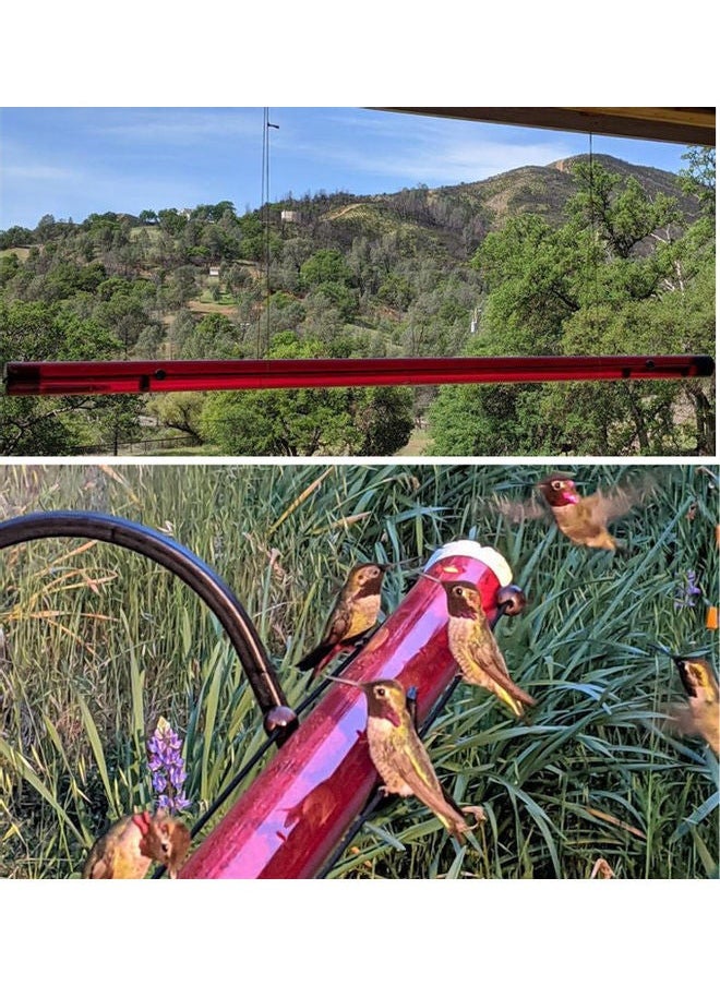 NIBEMINENT - Hummingbird Feeder Red - Image 1