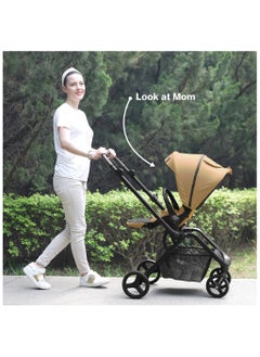 TEKNUM Teknum STROLL1 Reversible Travel Stroller - Khaki  - Image 3