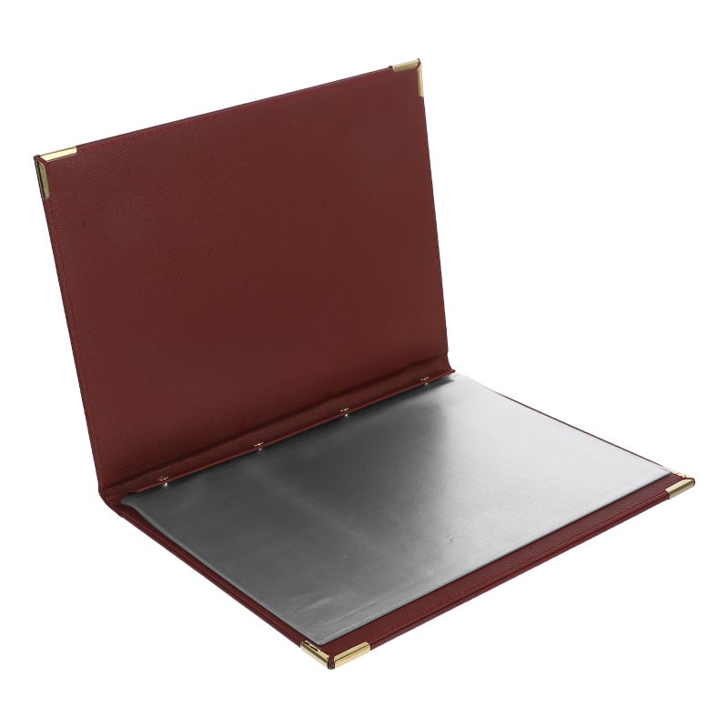 Waiter Menu Holder, Durable PU Cover with PVC Inner Pages, Ideal for Restaurants and Cafes - Image 4