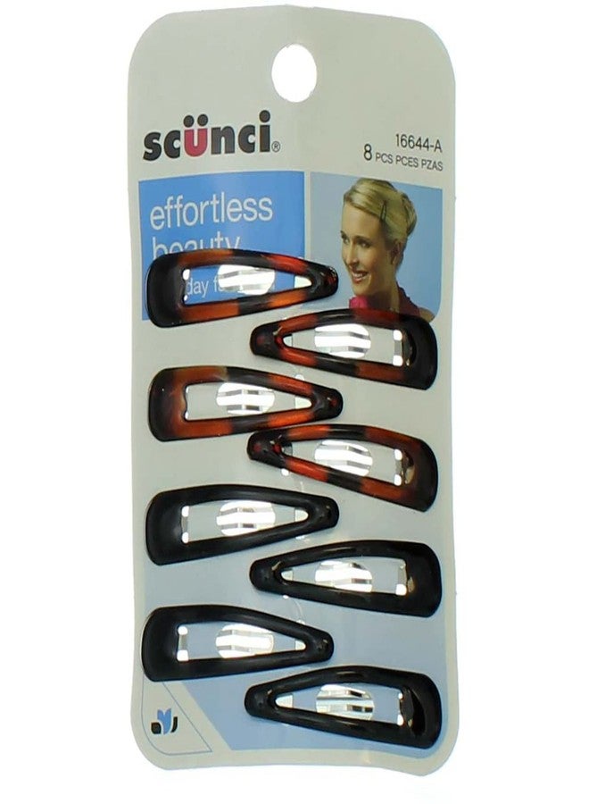 Scunci Epoxy Topped Clippies 8pk,Conair Corporation,1664403a04 - Image 2