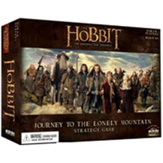 WiZKiDS The Hobbit Journey To The Lonely Mountain Board Game - Image 1