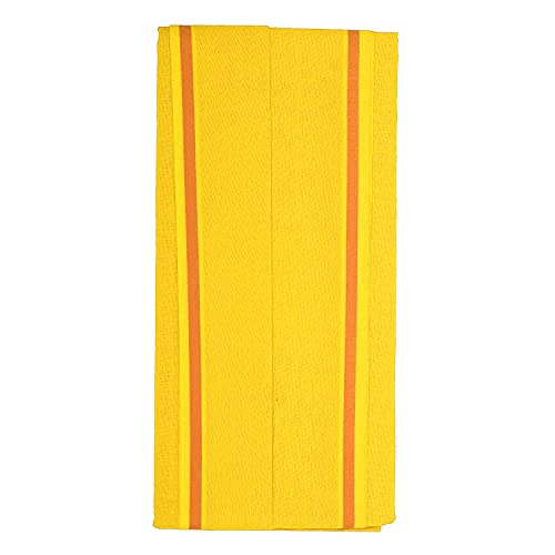 ROLIMOLI 100% Cotton Yellow Gamchha Angochha Soft Handwoven Bath Towel Traditional Indian Cloth (2 Meter) - Image 2