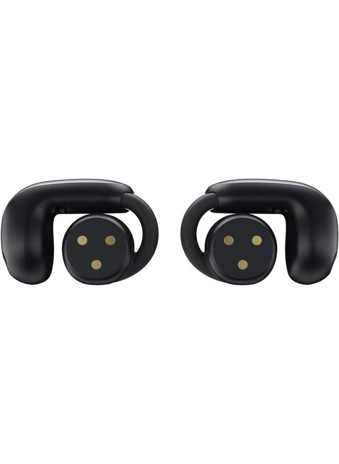 GUDOO Open Ear Headphones Wireless Earbuds Bluetooth, Open Earbuds with Open Audio Technology, Open Ear Wireless Earbuds, Up to 48 Hours of Battery Life, Black  - Image 4