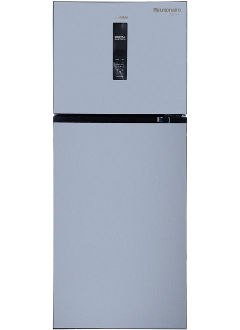 Unionaire 2-door digital defrost refrigerator, 370 liters, RD380BS