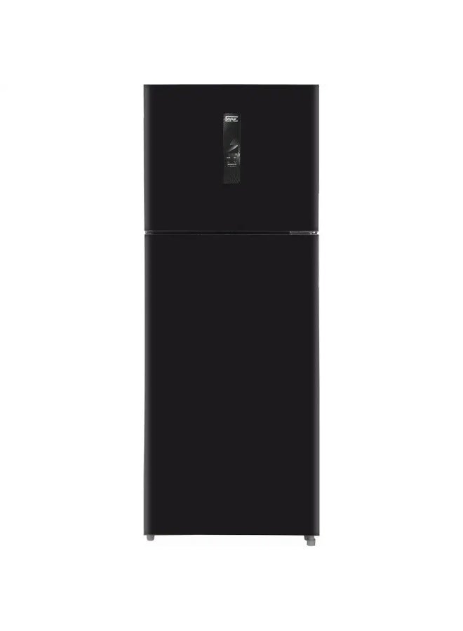 Unionaire No-Frost Refrigerator, 2 Doors, Black Glass, Digital Display, 370 Liters, URN-440LB - Image 3